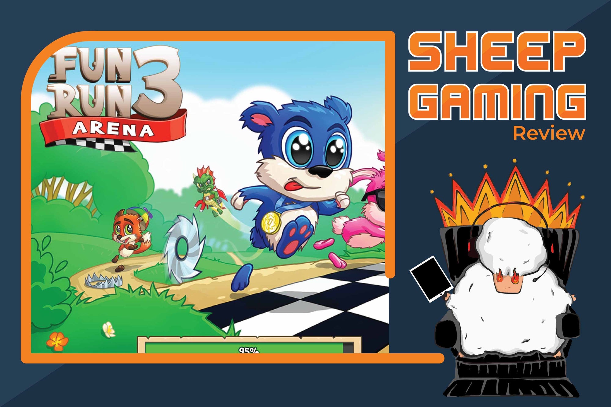AppleSheep-รีวิว Game Fun Run 3 บน iPad และ iPhone