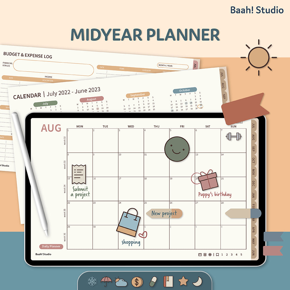 Midyear Planner (July '22-June '23)