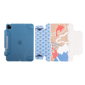 เคส Case iPad Air5 Air4 แอร์4 แอร์5 รุ่น Reload ลาย Koi ด้านหลัง