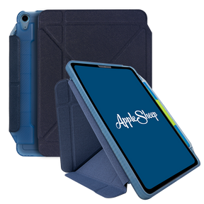 เคสไอแพด แอร์5 แอร์4 (Case iPad Air5 Air4) สีน้ำเงิน ใส่เคสปากกา มีรางปากกาไอแพด
