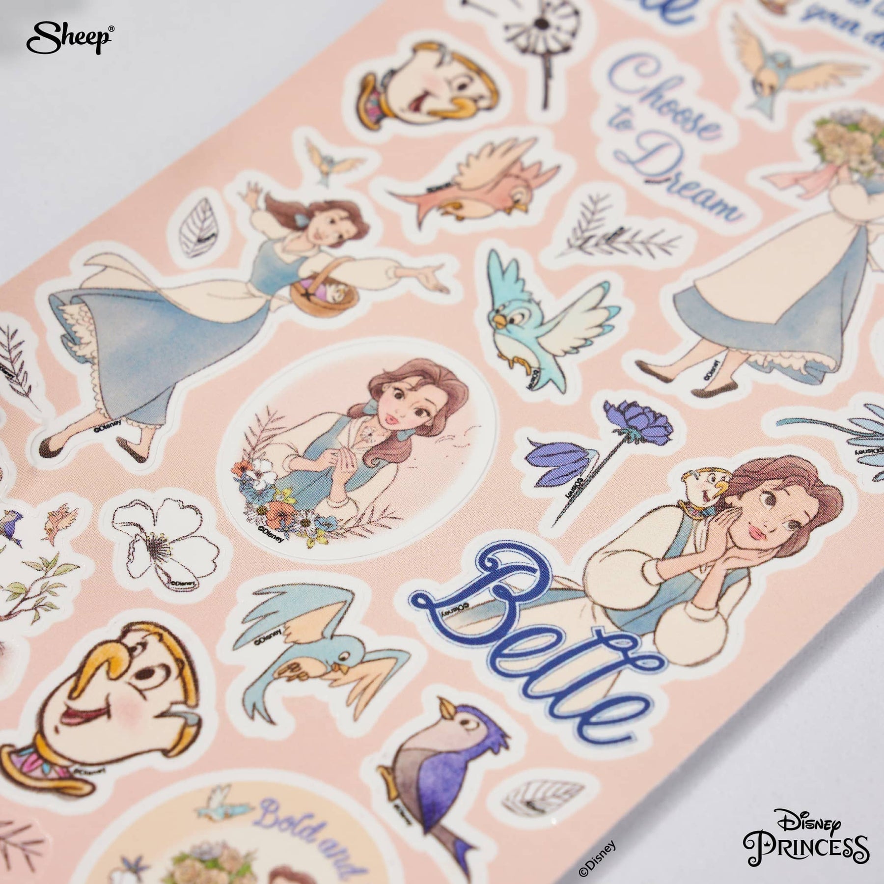Sticker Disney Belle