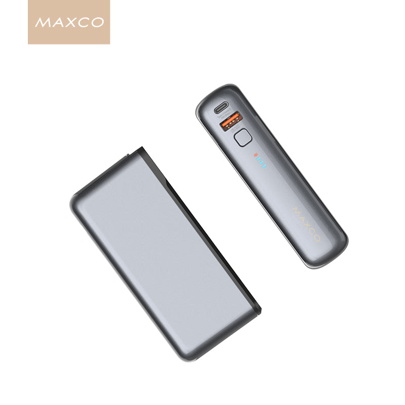 Navigator 10000 mAh แบตสำรอง พาวเวอร์แบงค์ 10000 mAh แบรนด์ Maxco สีดำ