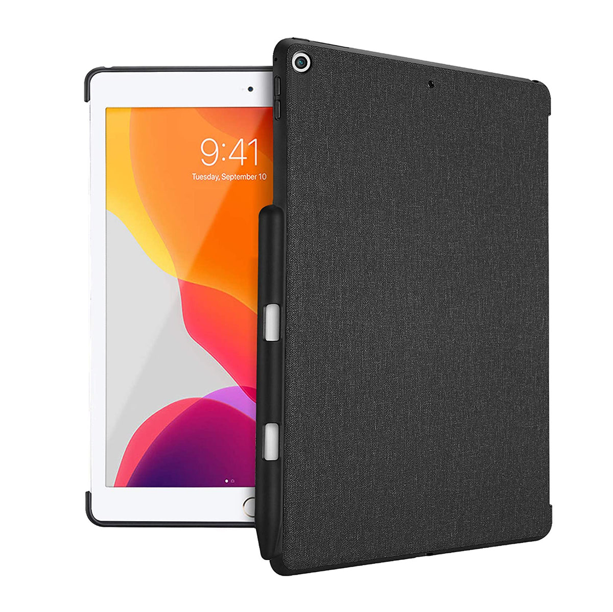 ด้านหน้าและด้านหลัง เคสไอแพด Case ipad Gen7 ยี่ห้อ Procase ใช้กับSmart keyboard