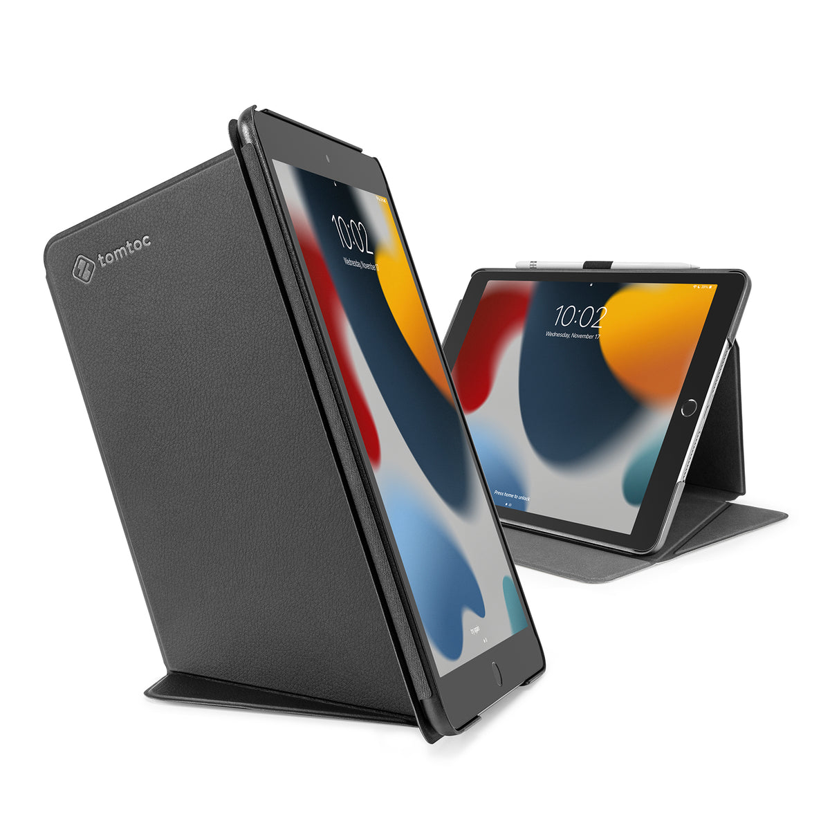 เคสไอแพด Case iPad Gen8 Tomtoc angle ตั้งแนวตั้ง ตั้งแนวนอนได้