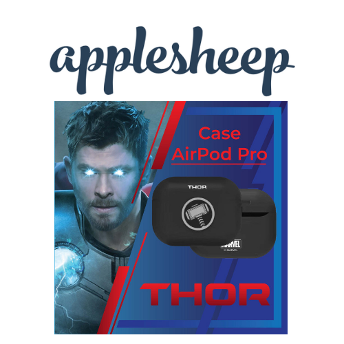 Marvel airpods pro case Thor ดำ