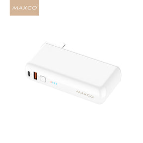 Navigator 10000 mAh แบตสำรอง พาวเวอร์แบงค์ 10000 mAh แบรนด์ Maxco สีขาว