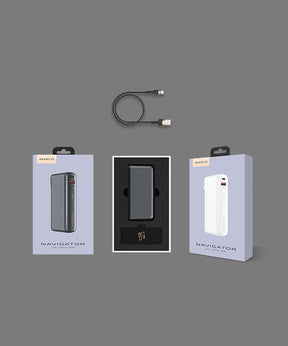 Navigator 10000 mAh แบตสำรอง พาวเวอร์แบงค์ 10000 mAh แบรนด์ Maxco วัสดุเกรดพรีเมียม