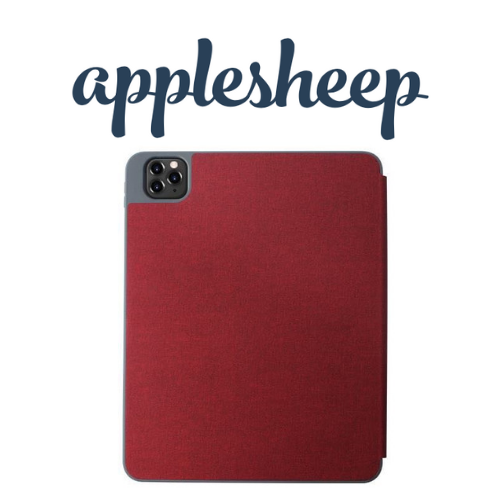 Mutural Case ไอแพด โปร11 2020 เจน2 สีแดง ด้านหลัง