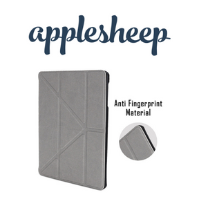 Case iPad Mini5  รุ่น craft สีเทา พับได้ทั้งแนวตั้ง แนวนอน แกนพับตัว Y ปกด้านหน้า