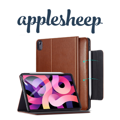 ESR เคสไอแพดแอร์5 แอร์4 Case iPad Air4 Air5 สีน้ำตาล พับแนวนอน เก็บปากกาได้