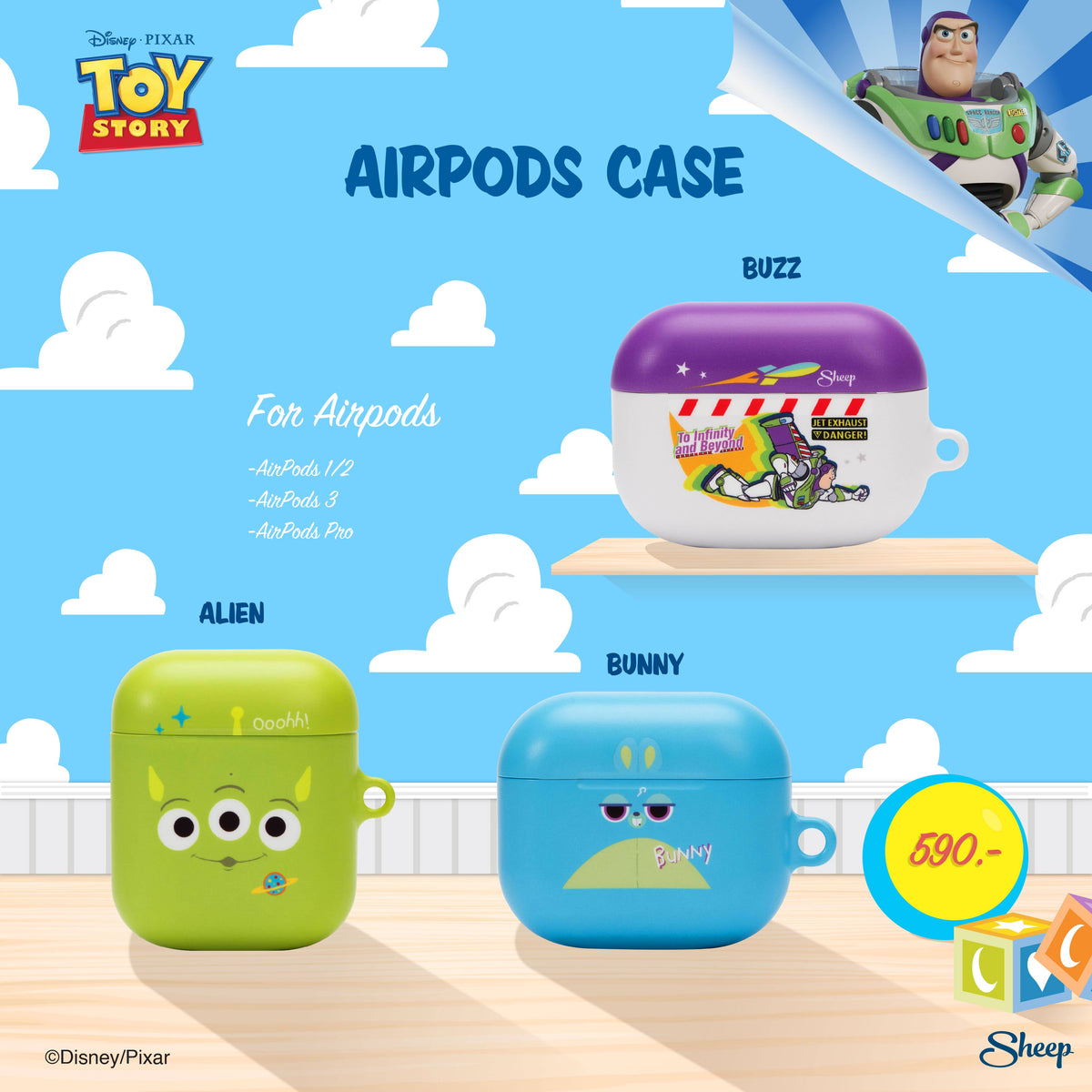 Case Airpods Toystory