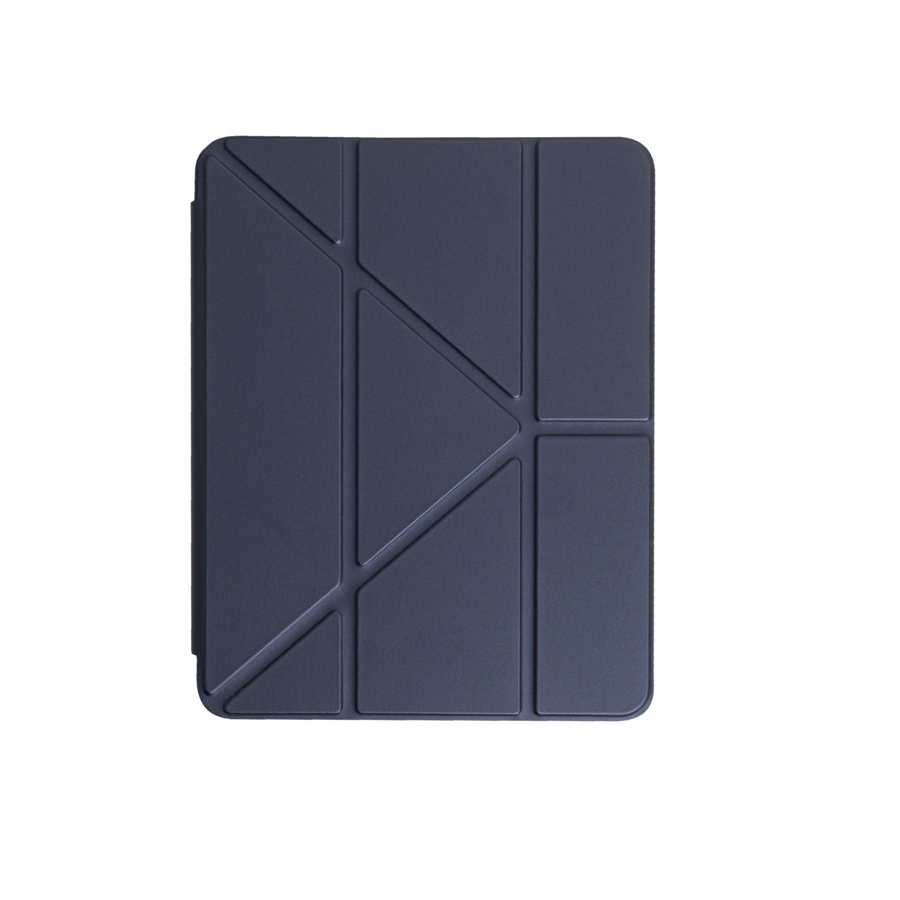 ปกเคสไอแพดหลังใส iPad Gen9 Gen8 Gen7 / Air3 / Pro10.5 สีน้ำเงิน(Navy blue)