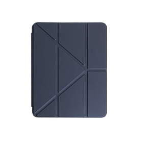 ปกเคสไอแพดหลังใส iPad Gen9 Gen8 Gen7 / Air3 / Pro10.5 สีน้ำเงิน(Navy blue)