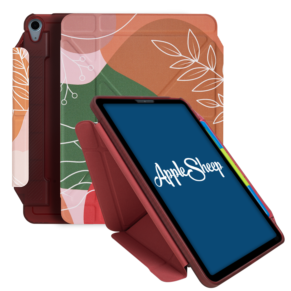 เคสไอแพด แอร์5 แอร์4 (Case iPad Air5 Air4) Oasis มีรางปากกา ใส่ปลอกปากกา พับแนวตั้ง ใส่เคสปากกา