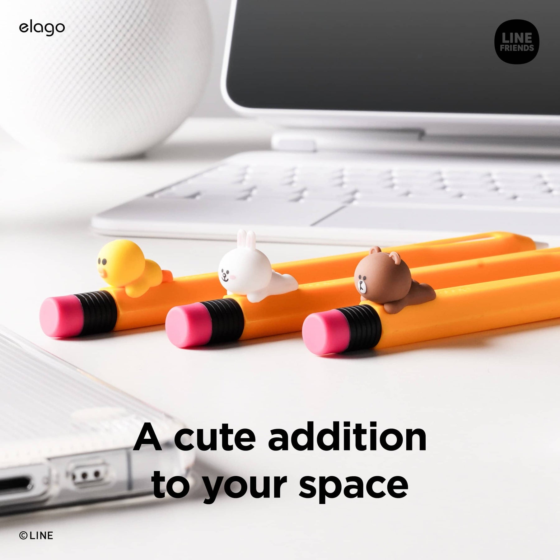 ปลอกปากกา Elago Line Friend