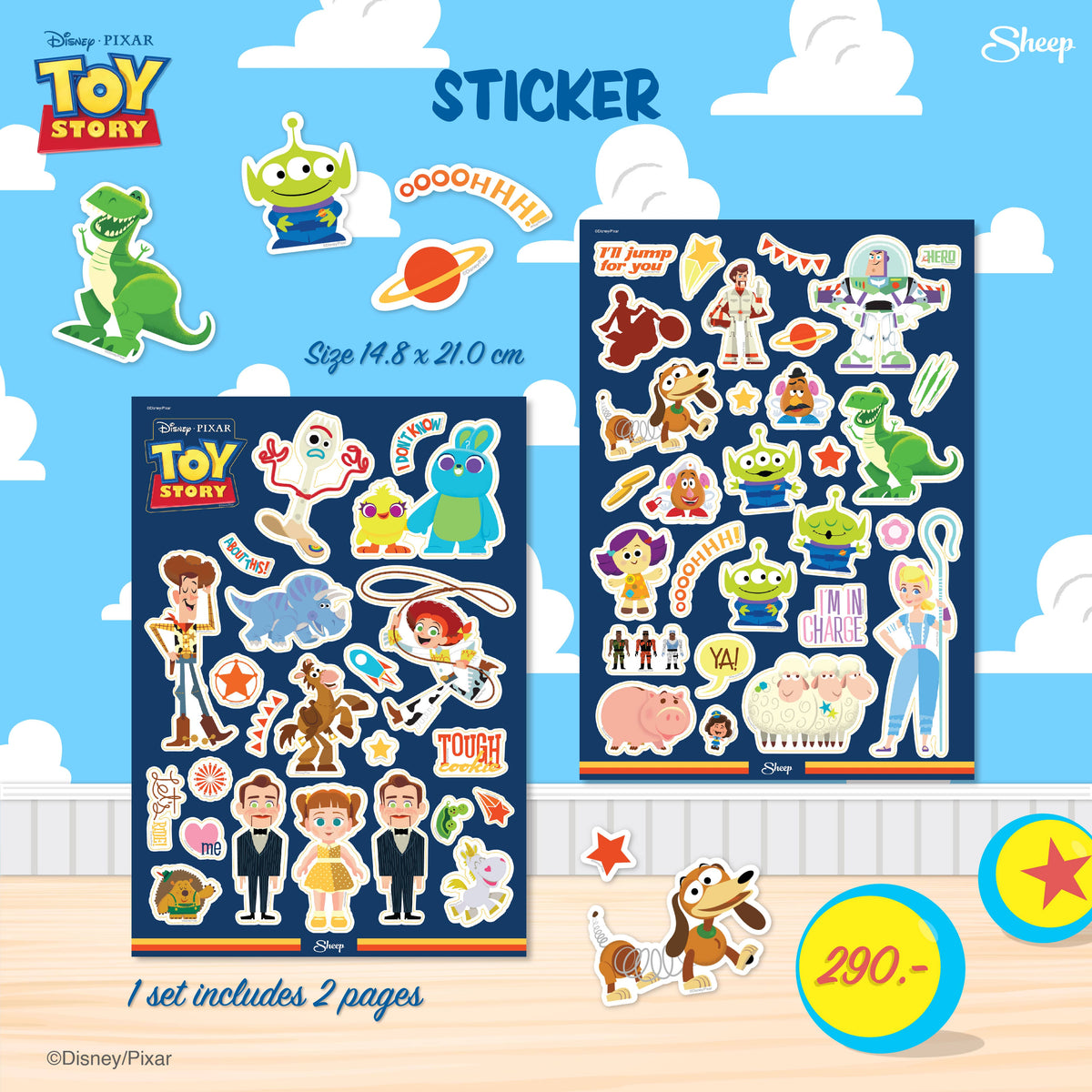 Sticker Toystory
