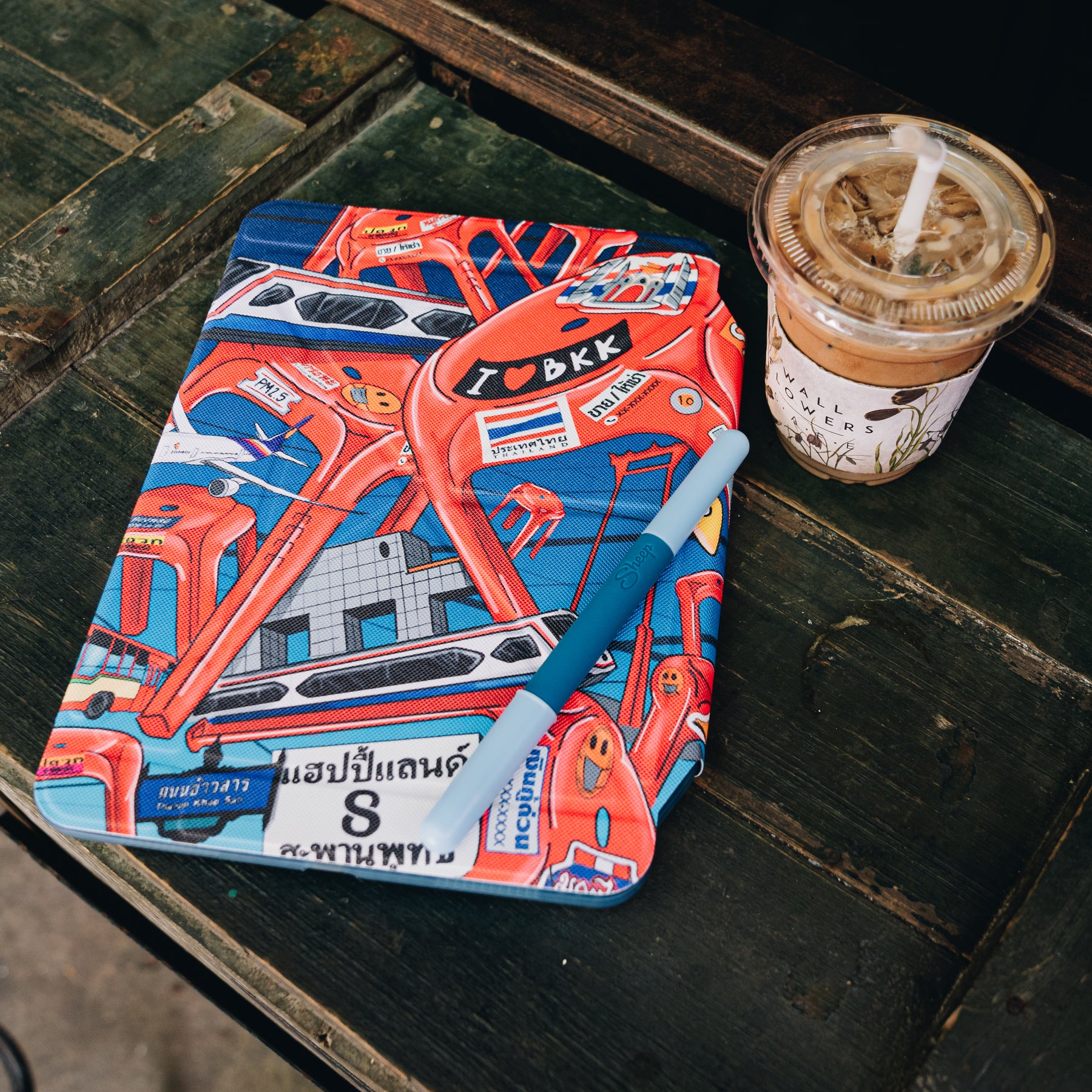 People Case iPad เคสไอแพด มีที่เก็บปากกา กันงอ
