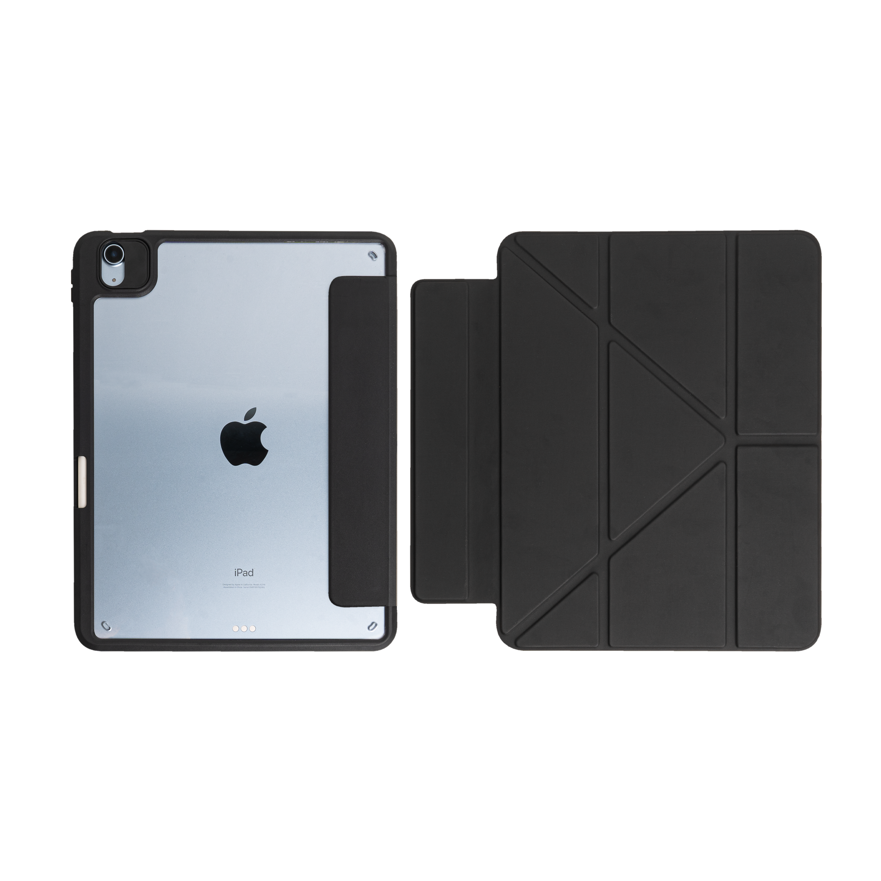 เคส iPad หลังใส แยกปกได้ สีดำ(Black)