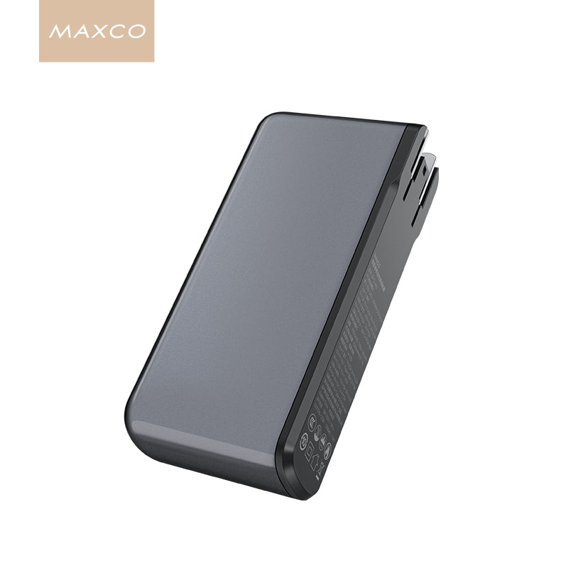 Navigator 10000 mAh แบตสำรอง พาวเวอร์แบงค์ 10000 mAh แบรนด์ Maxco น้ำหนักเบา พกพาสะดวก