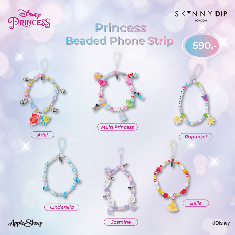 Skinnydip - Princess Beaded Phone Strip