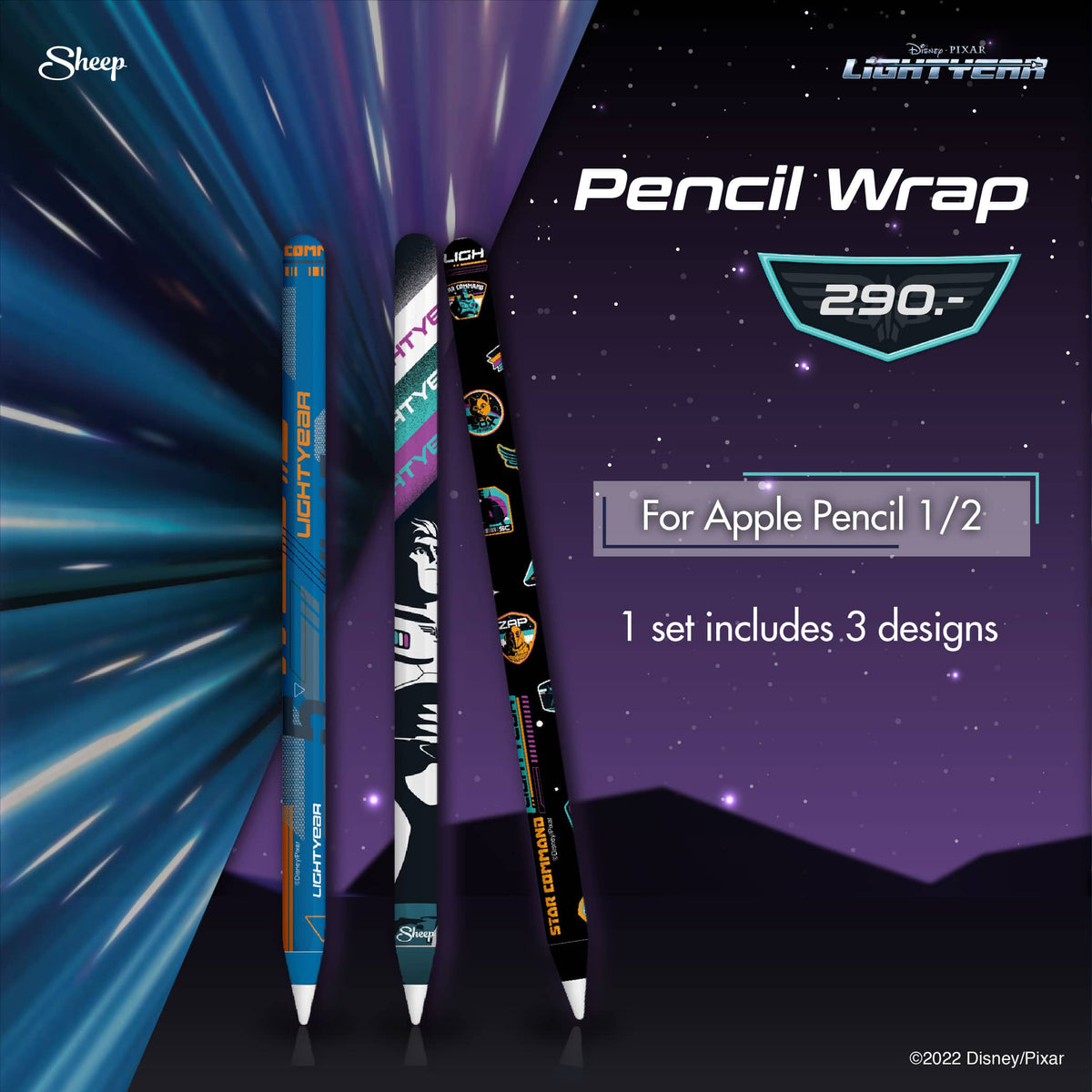 Apple Pencil Wrap Lightyear