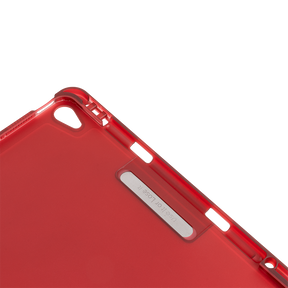 รูกล้องเคสไอแพดแอร์5 แอร์4 Air5 / Air4 สีแดง มีรางปากกา ด้านใน