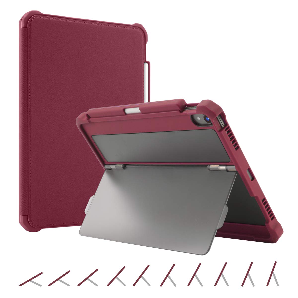 เคส iPad Pro11 2018 Gen1 มีขาตั้งในตัว มีที่เก็บปากกา