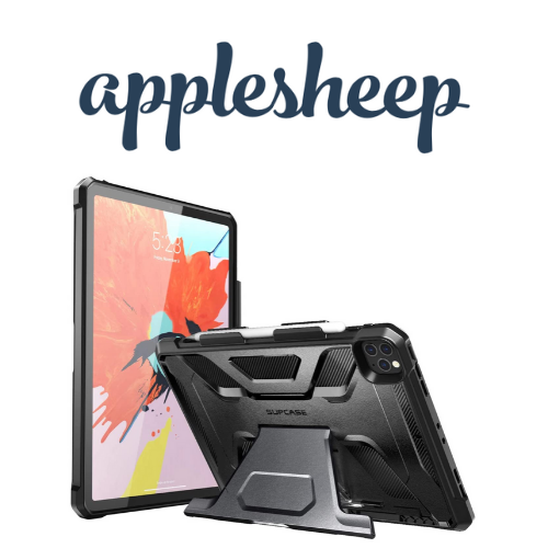 Supcase เคสไอแพด 12.9 Gen4 2020 เคสฝาหลัง กันกระแทก วางตั้งแนวนอน