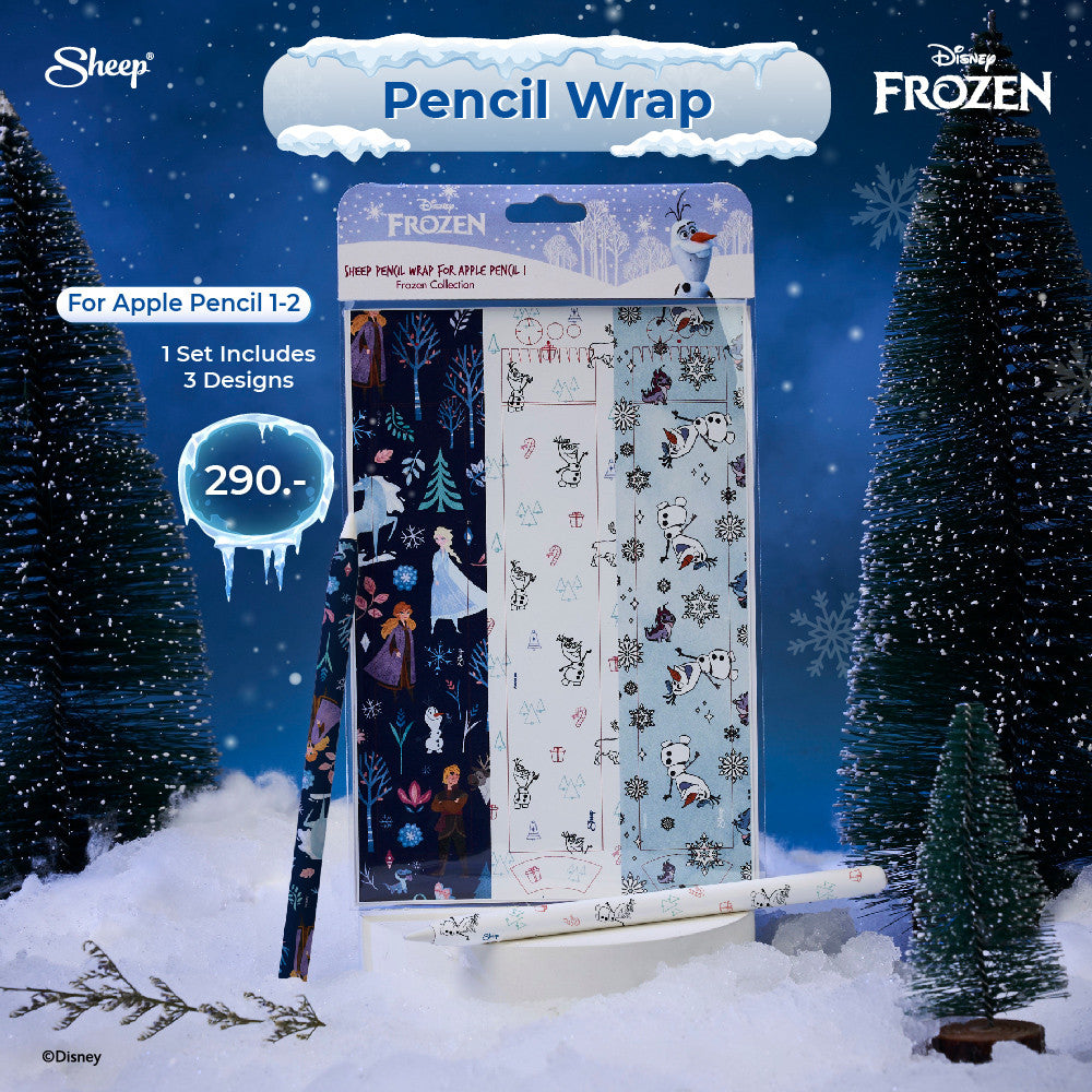 สติกเกอร์ติดปากกาไอแพด Disney Olaf Collection