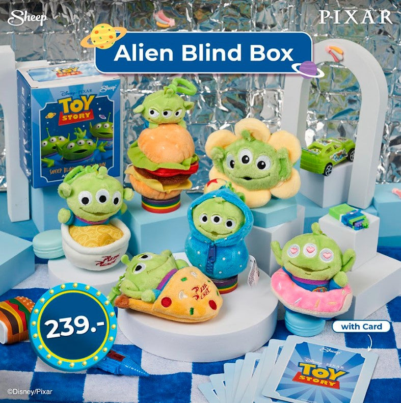 Sheep Blind Box Keychain Alien