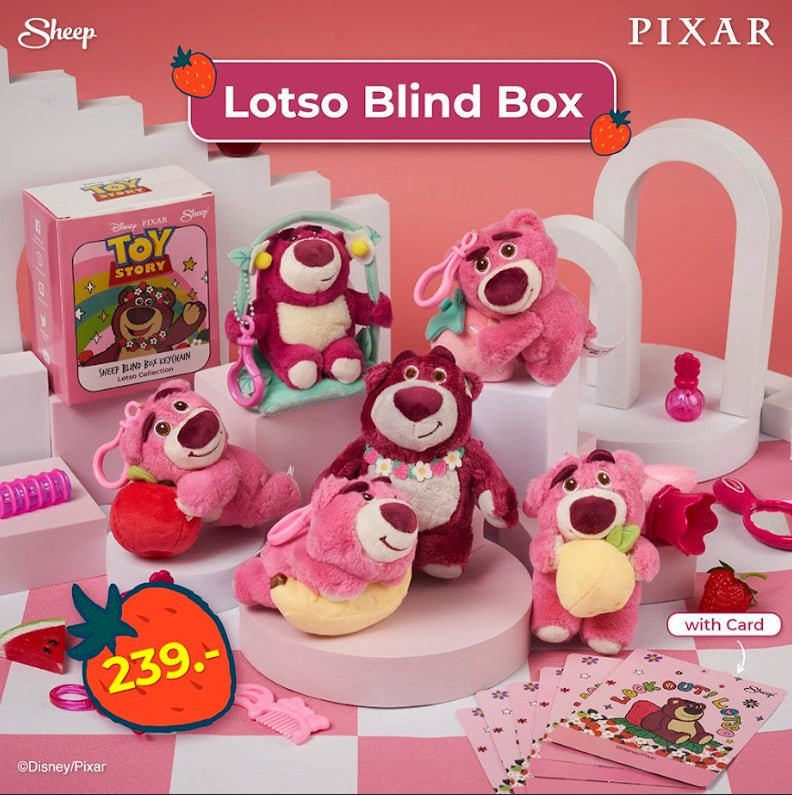 Sheep Blind Box Keychain Lotso