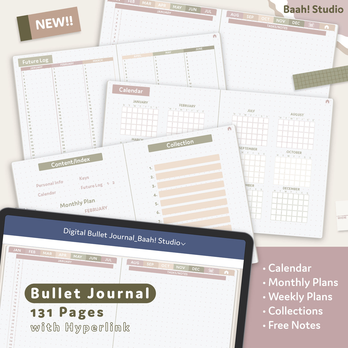Digital Bullet Journal