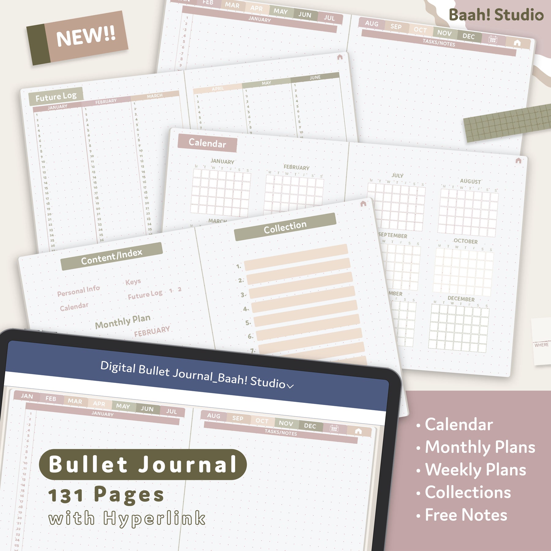 Digital Bullet Journal
