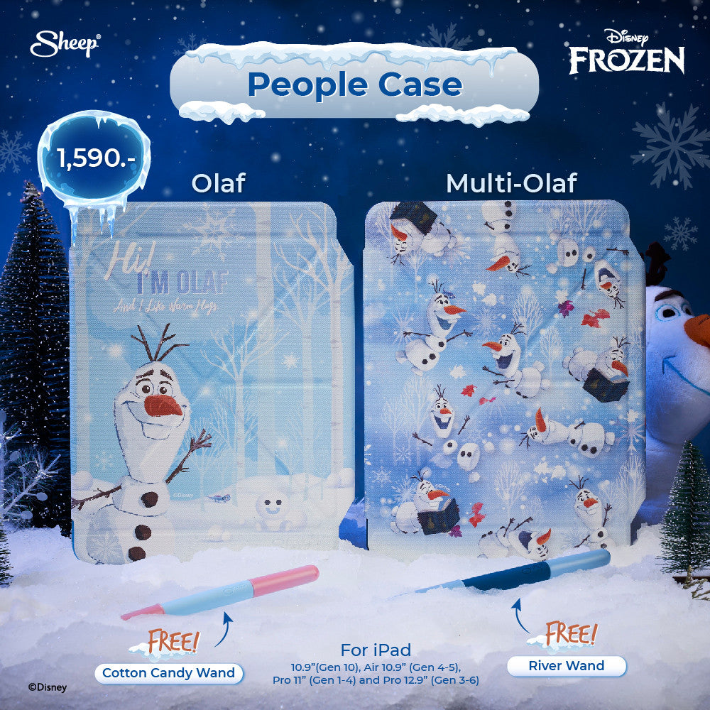 เคสไอแพด Disney Olaf Collection