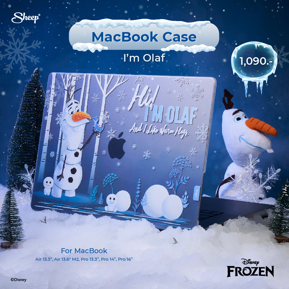เคส macbook Disney Olaf Collection